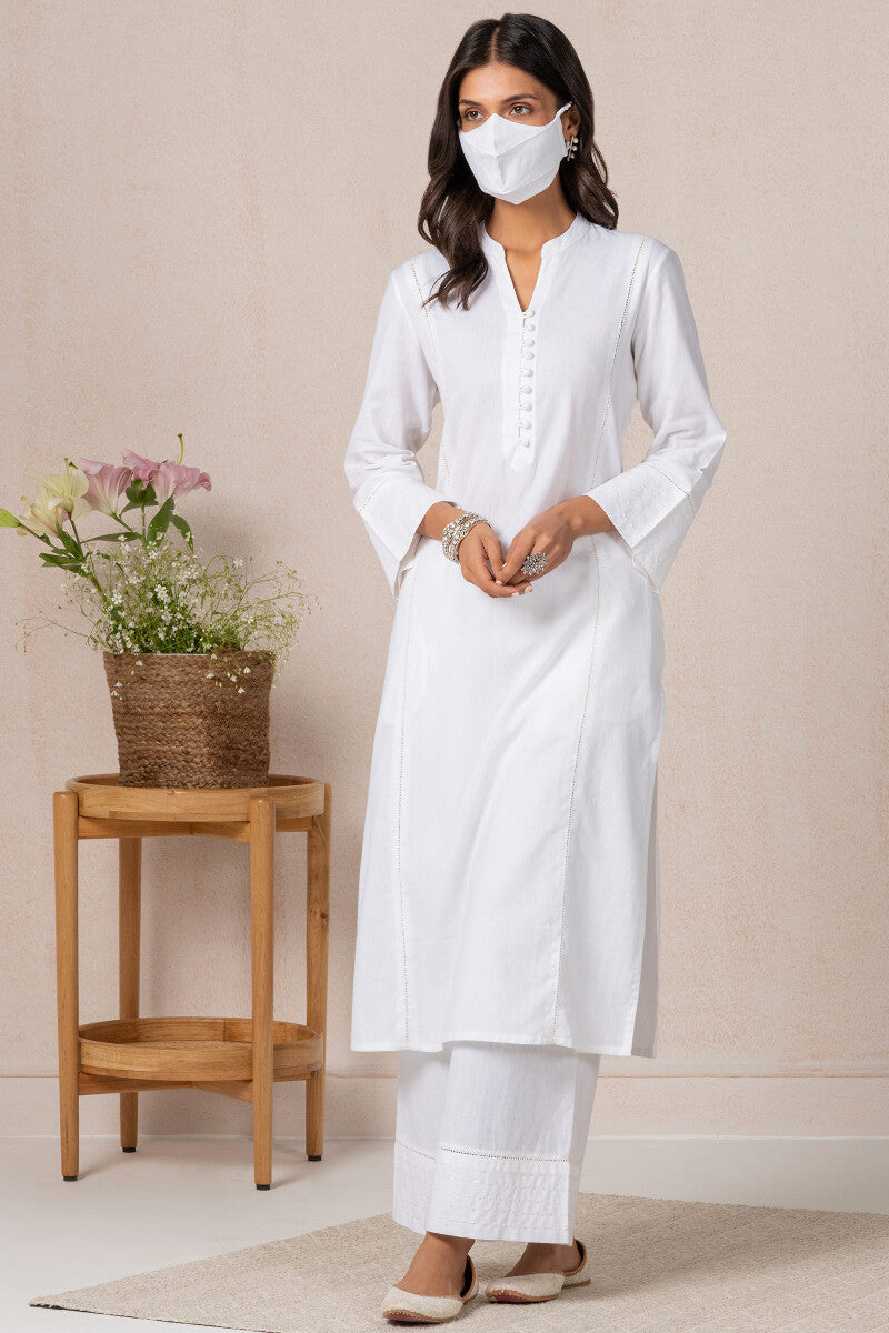 Nasrine Fareena Handloom Kurta