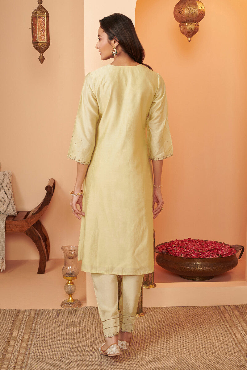 Shirin Jasmina Chanderi Kurta