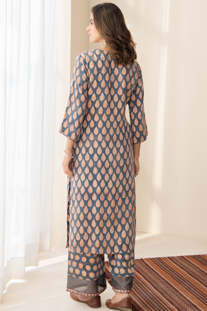 Shirin Jahan Modal Bagru Kurta