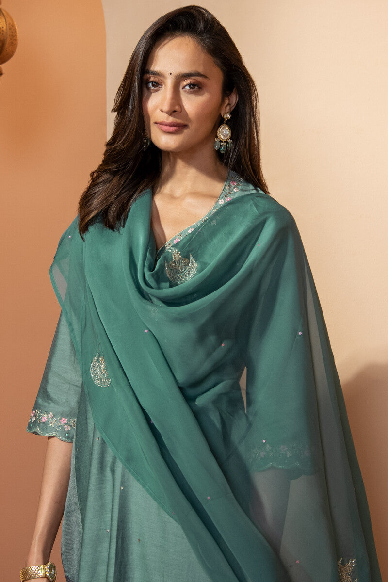 Shirin Zenia Chanderi Kurta