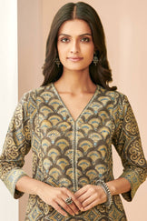 Sehra Maya Ajrak Kurta