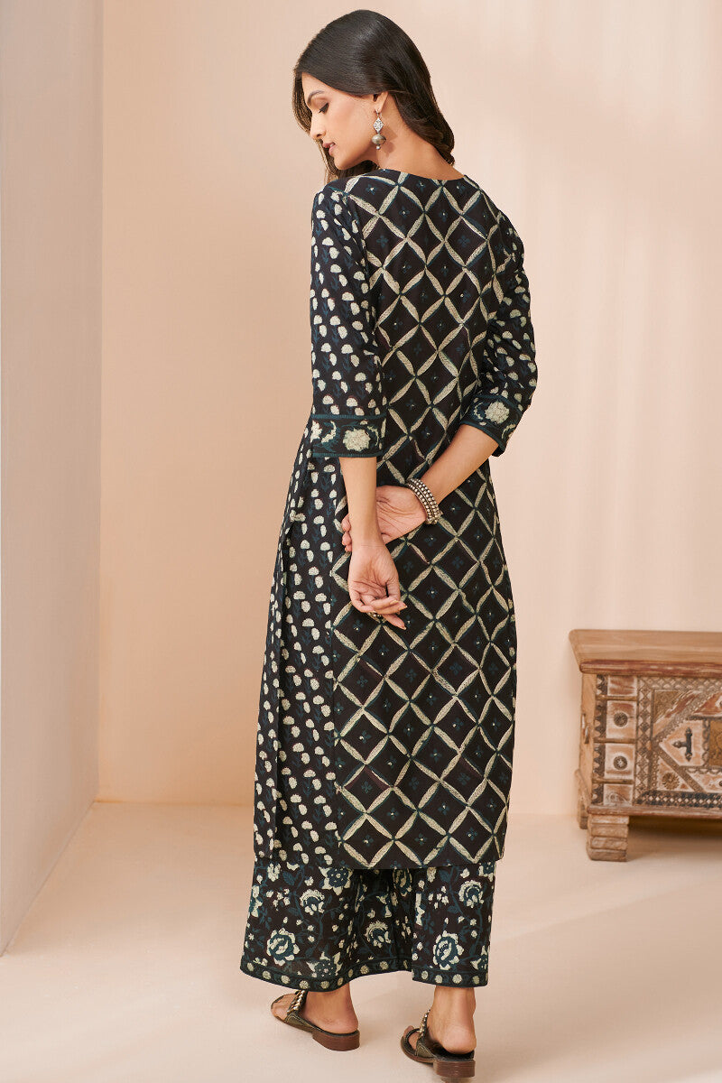 Sehra Fiza Bagru Kurta