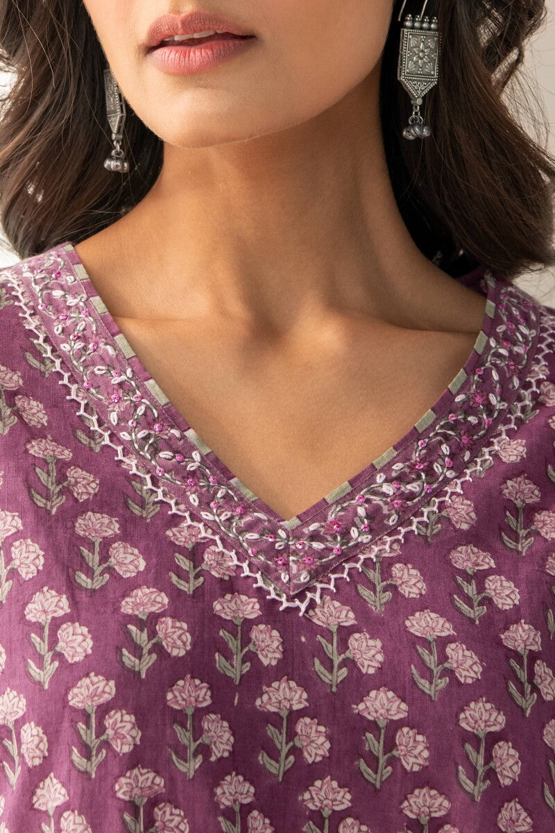 Nasrine Rabiah Sanganeri Kurta