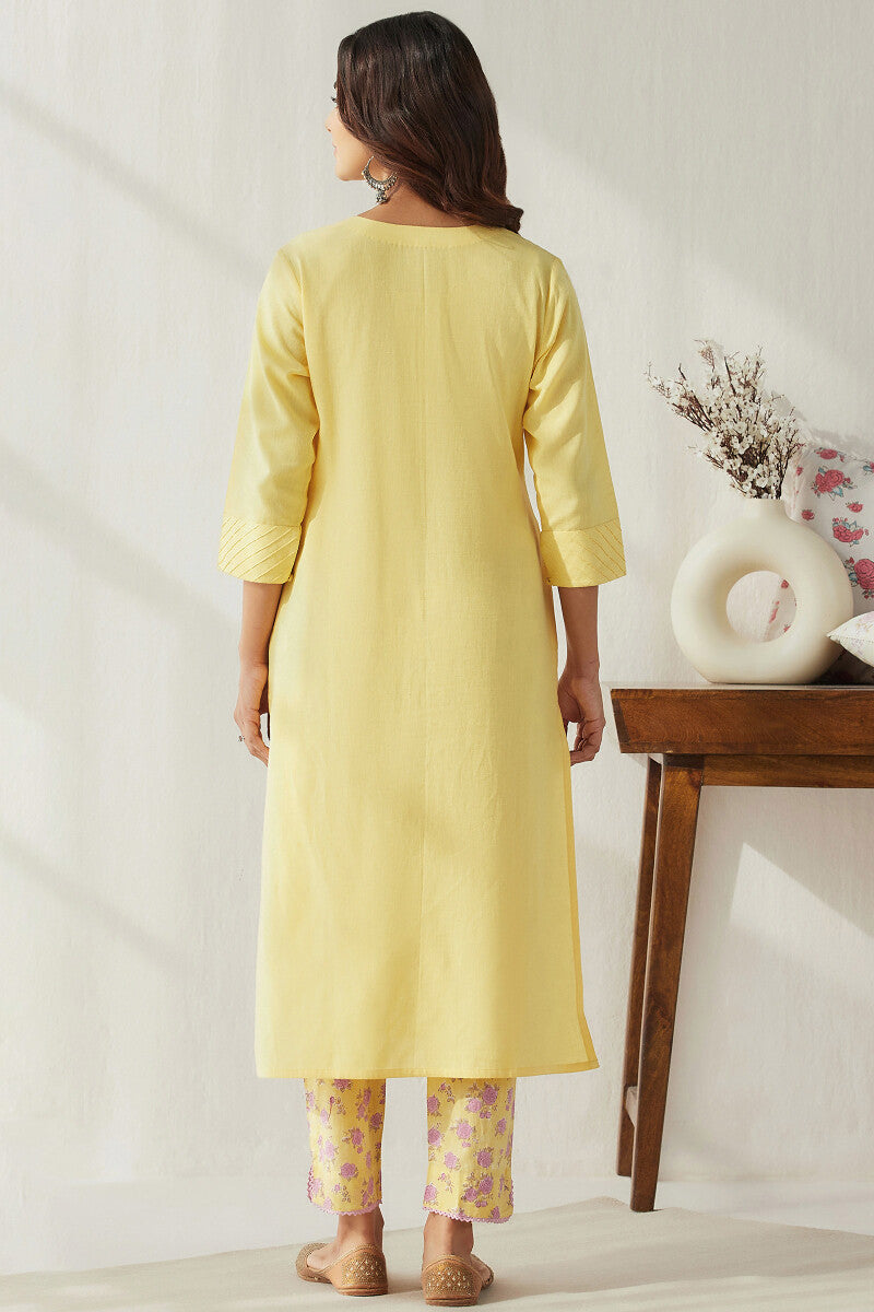 Gulbarg Sahira Flax Cotton Kurta