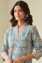 Gauhar Siya Sanganeri Kurta