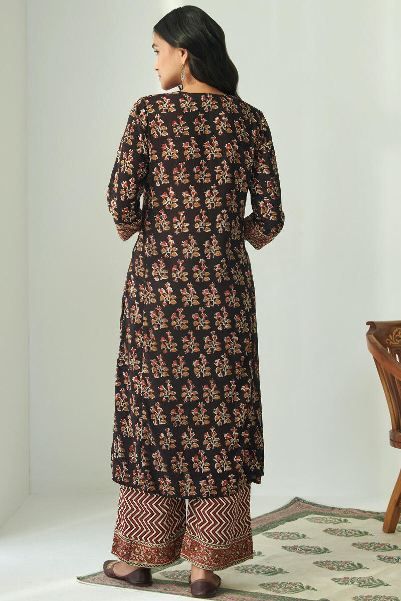 Sehra Kashaf Bagru Kurta