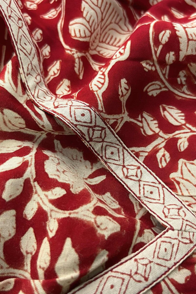 Sehra Leila Bagru Kurta