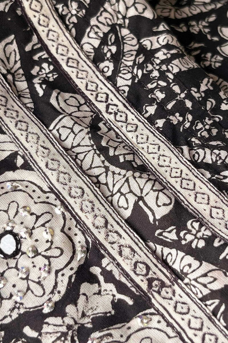 Sehra Zoya Bagru Kurta