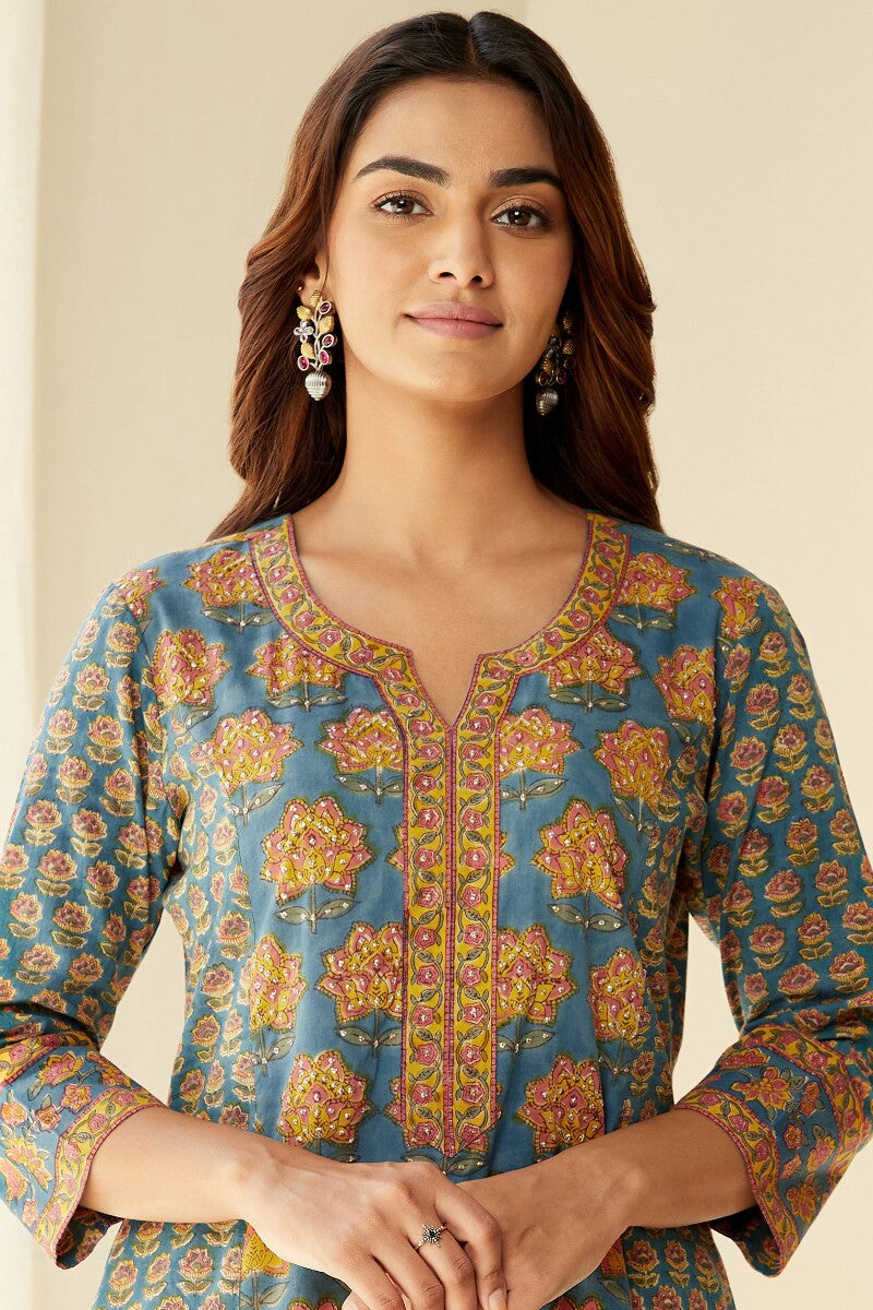 Gulzar Layla Sanganeri Kurta