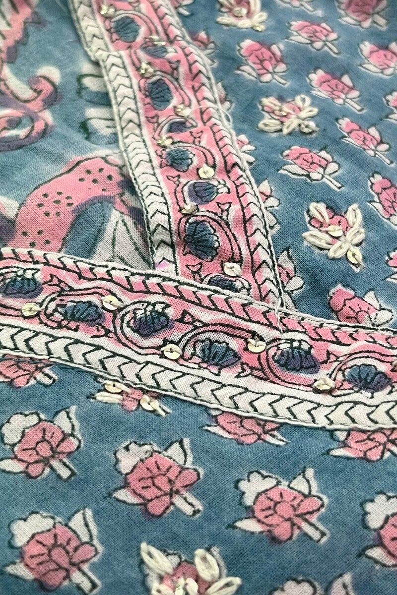 Nausheen Zeenat Sanganeri Kurta