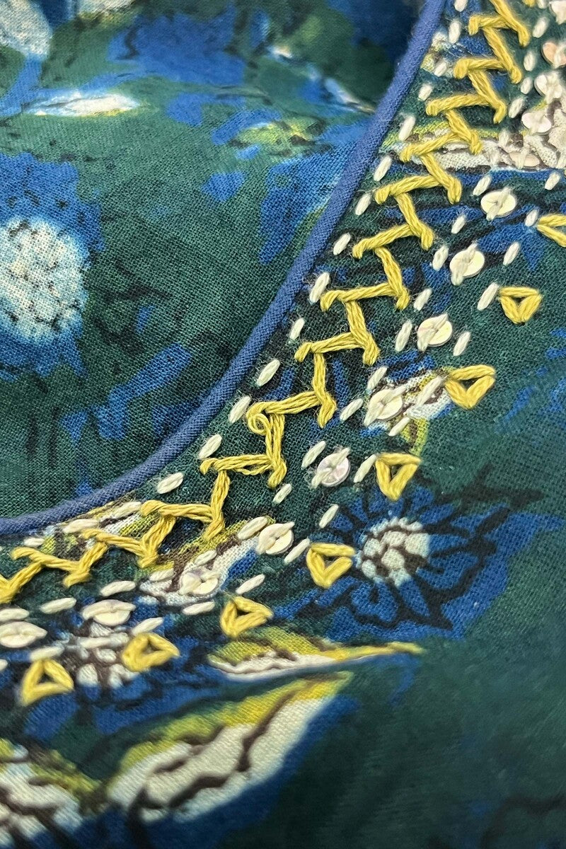 Sehra Samina Bagru Kurta