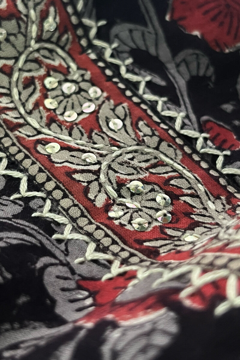 Sehra Nafeesa Bagru Kurta