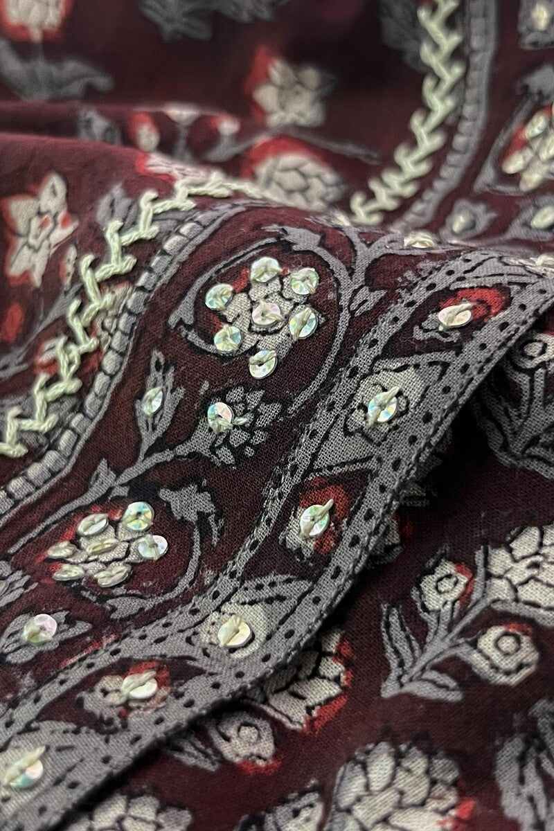 Sehra Maira Bagru Kurta