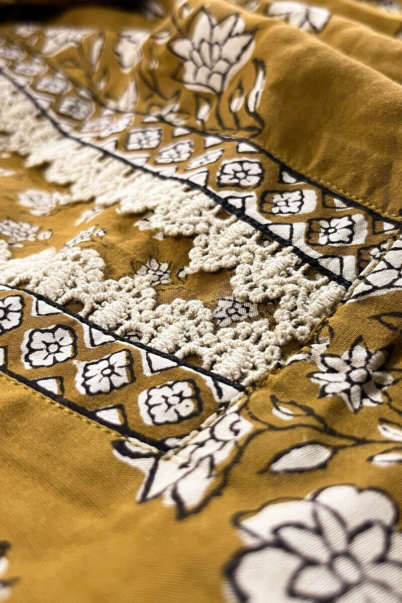 Sehra Shirin Bagru Modal Kurta