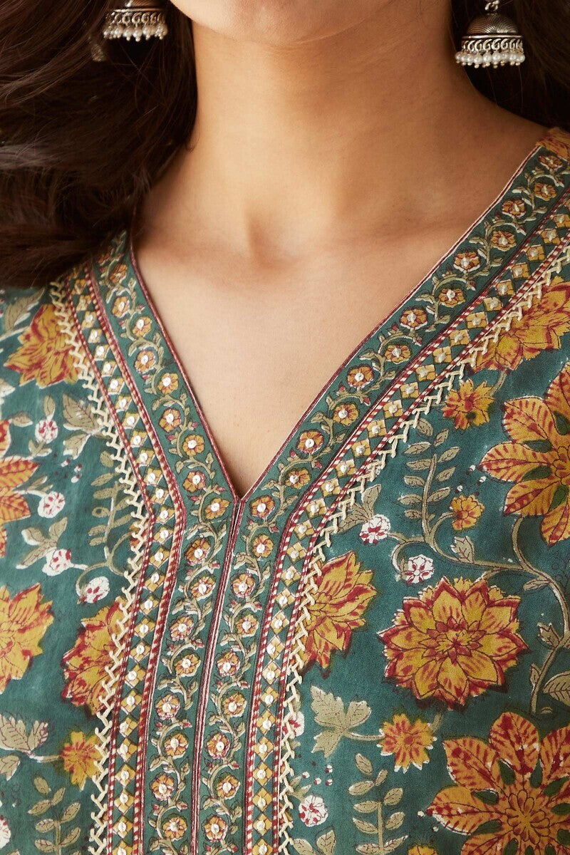 Gauhar Suhana Sanganeri Kurta