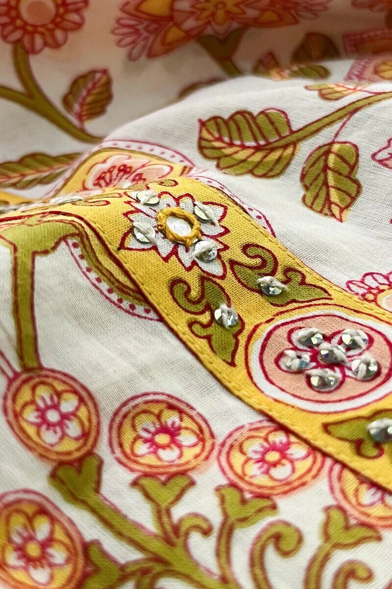 Gauhar Naima Sanganeri Kurta