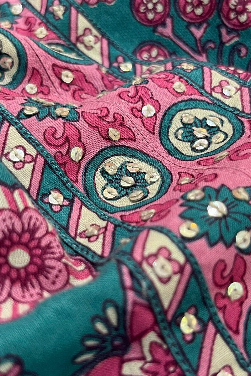 Gauhar Nilofar Sanganeri Kurta