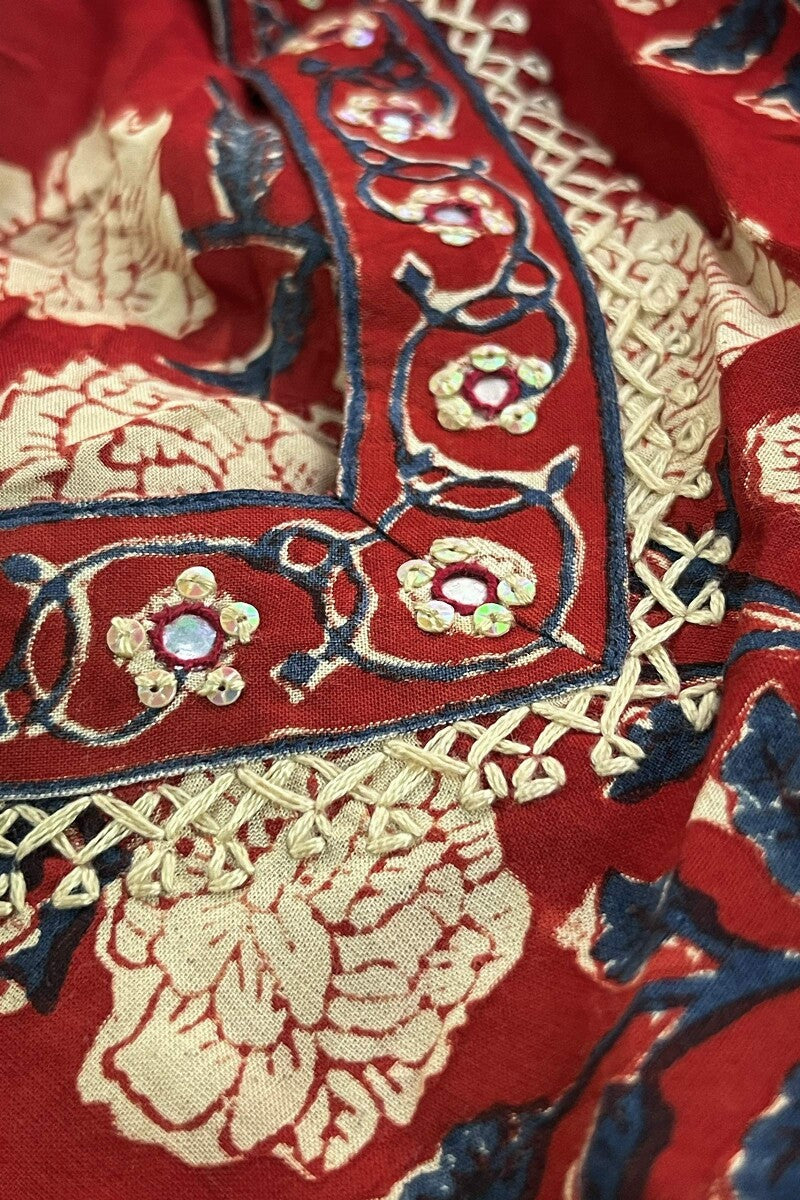 Sehra Rehmat Bagru Kurta