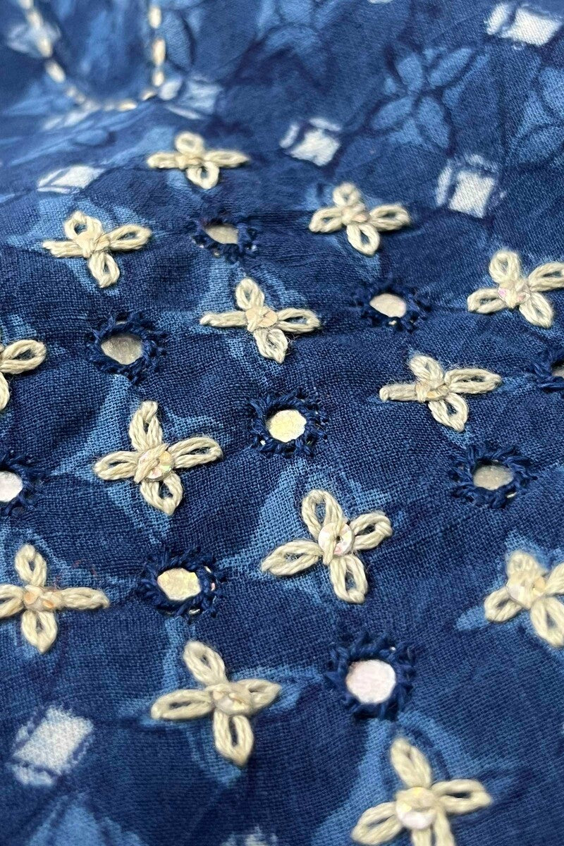 Sehra Nusrat Indigo Kurta