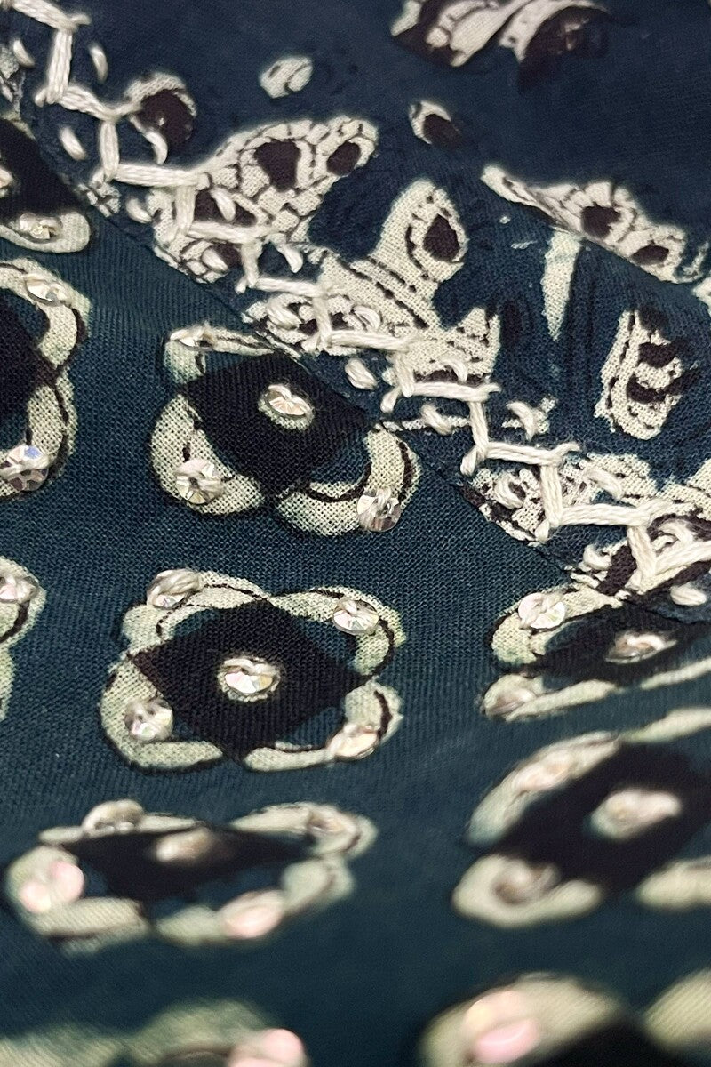 Sehra Zoya Bagru Kurta