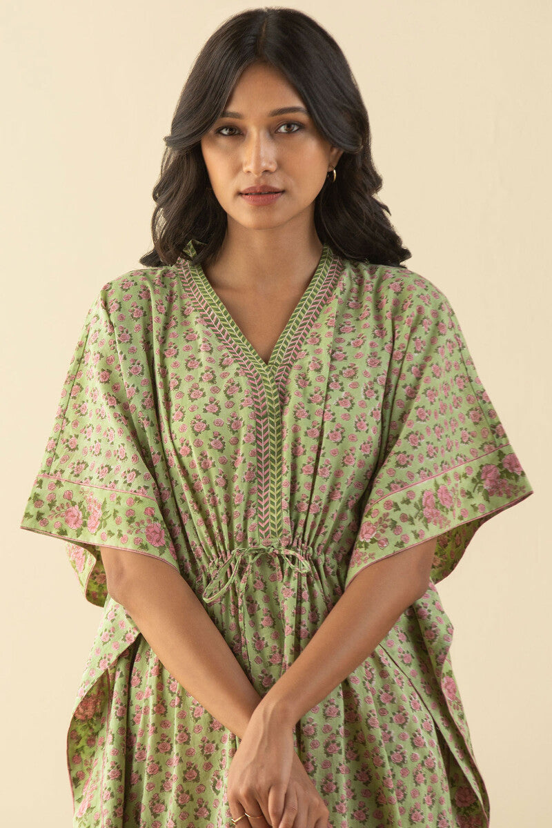 Gulbarg Mehr Sanganeri Kaftan