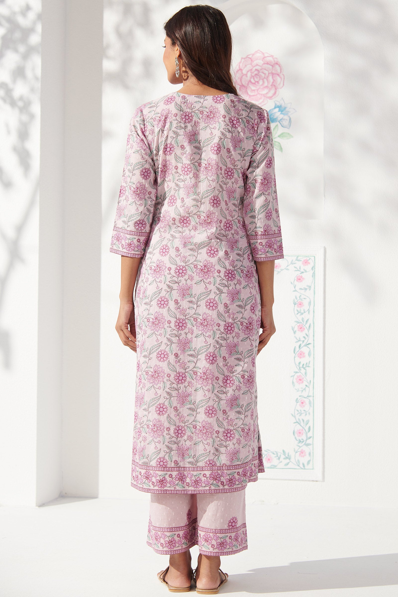 Gulbahar Aliza Sanganeri Kurta