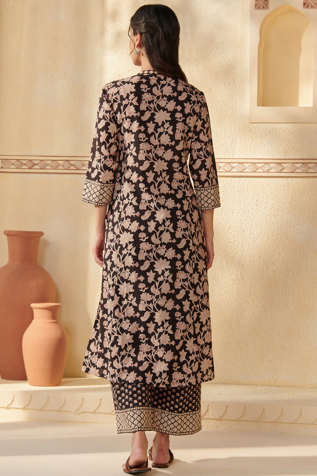 Sehra Jahan Bagru Kurta