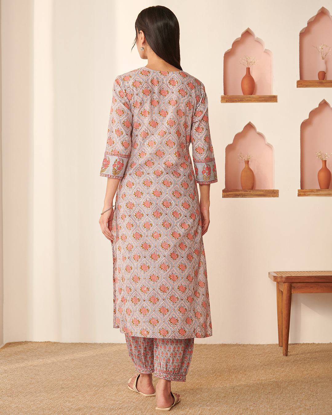 Roz Meher Sabrina Sanganeri Kurta
