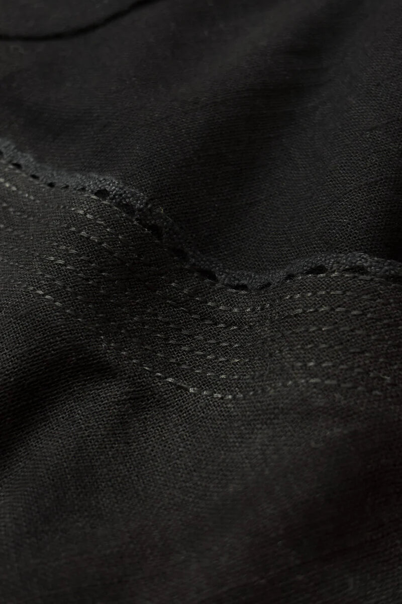 Surplus: Roza Sahira Black Kurta