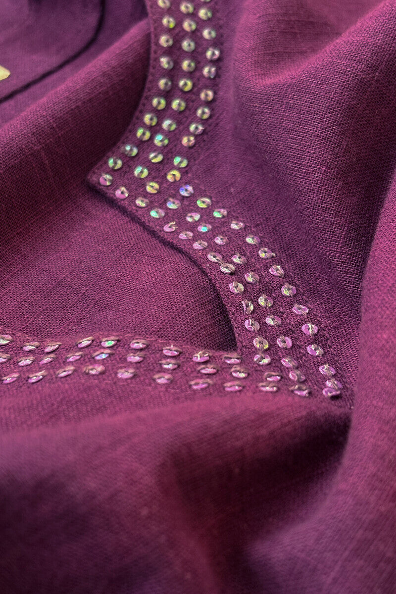 Roza Seerat Purple Kurta