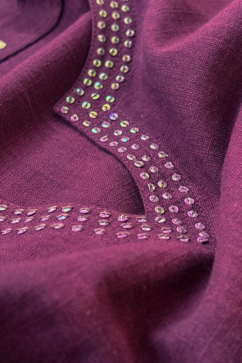 Surplus: Roza Seerat Purple Kurta