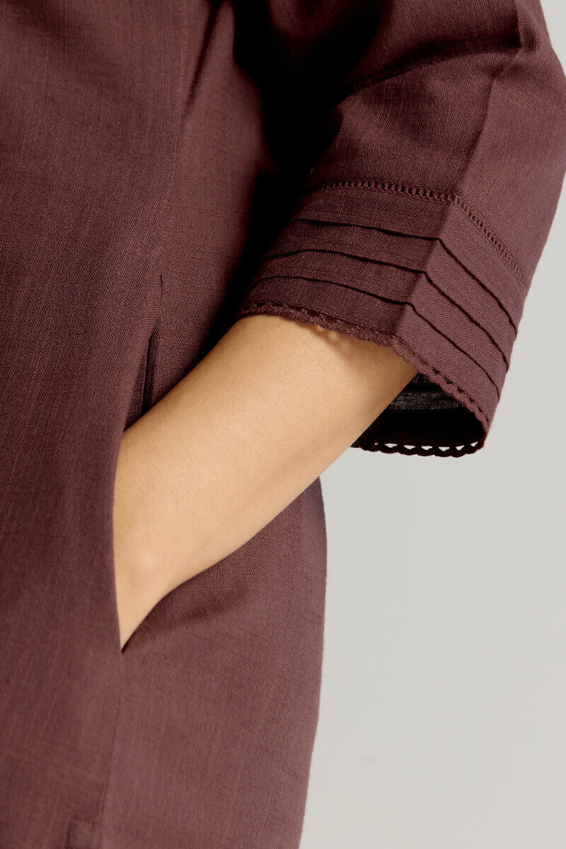 Roza Nida Brown Kurta