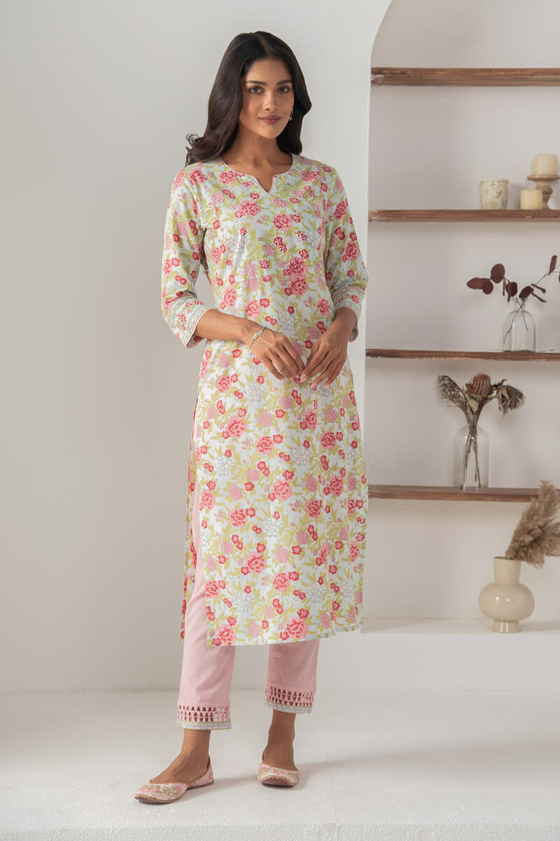 Nasrine Mahira Sanganeri Kurta