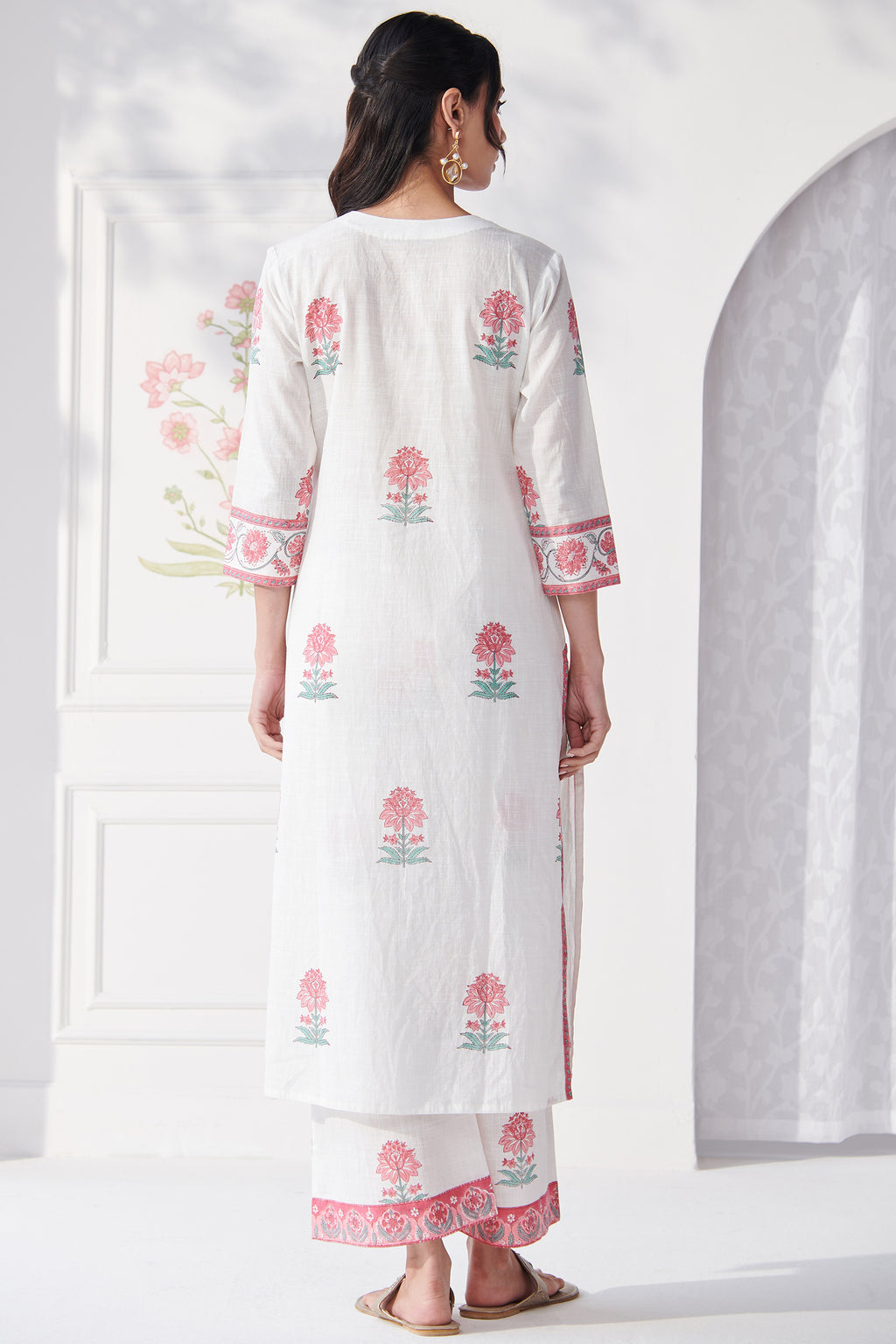 Gulbahar Bahara Sanganeri Kurta