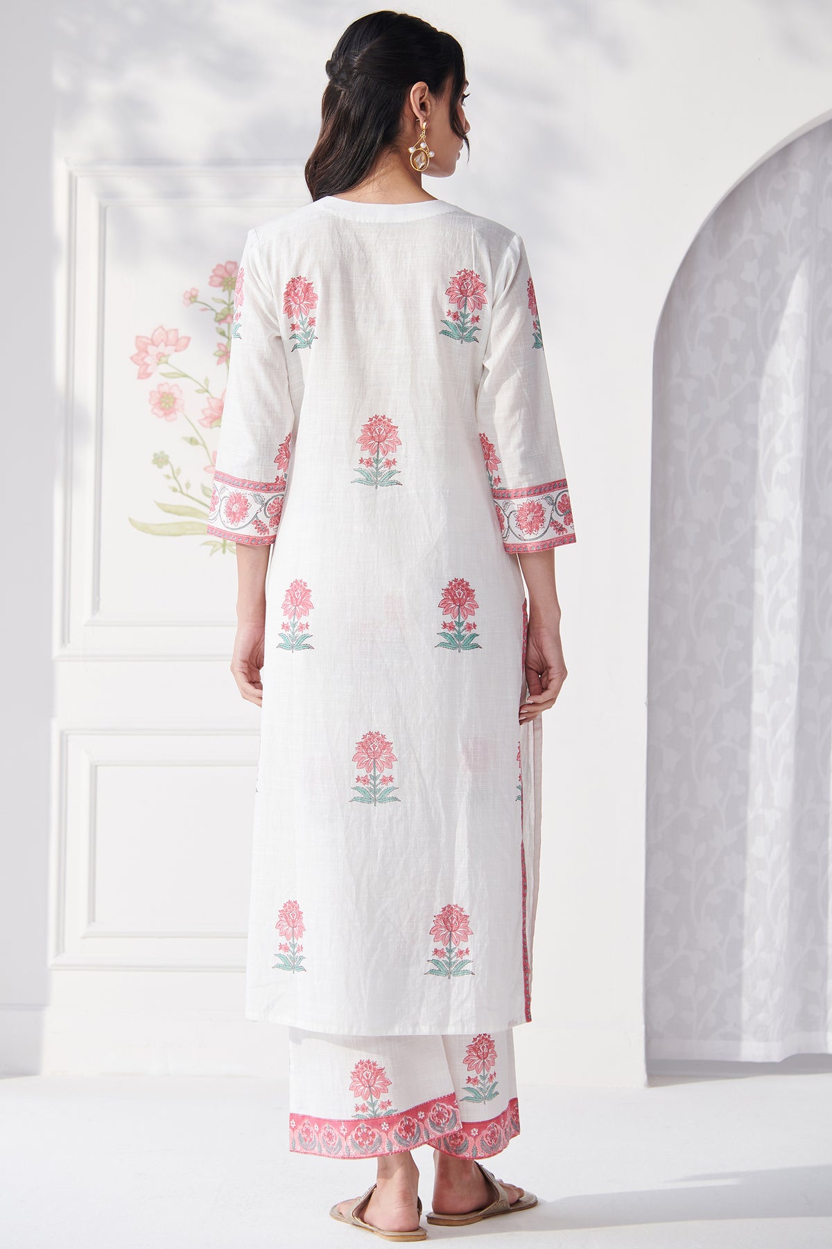 Gulbahar Bahara Sanganeri Kurta
