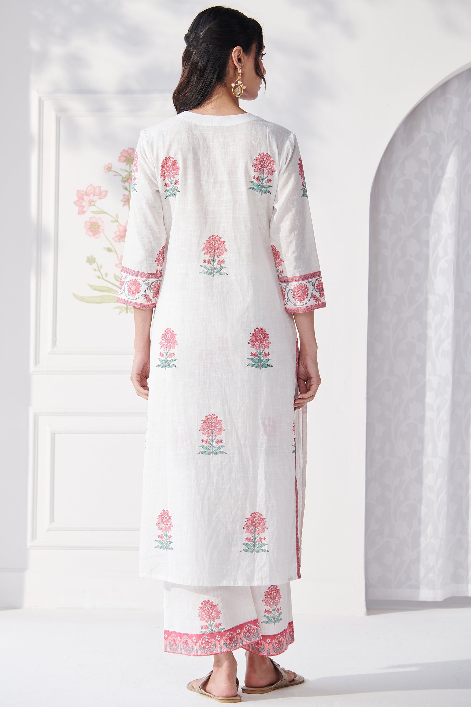 Gulbahar Bahara Sanganeri Kurta