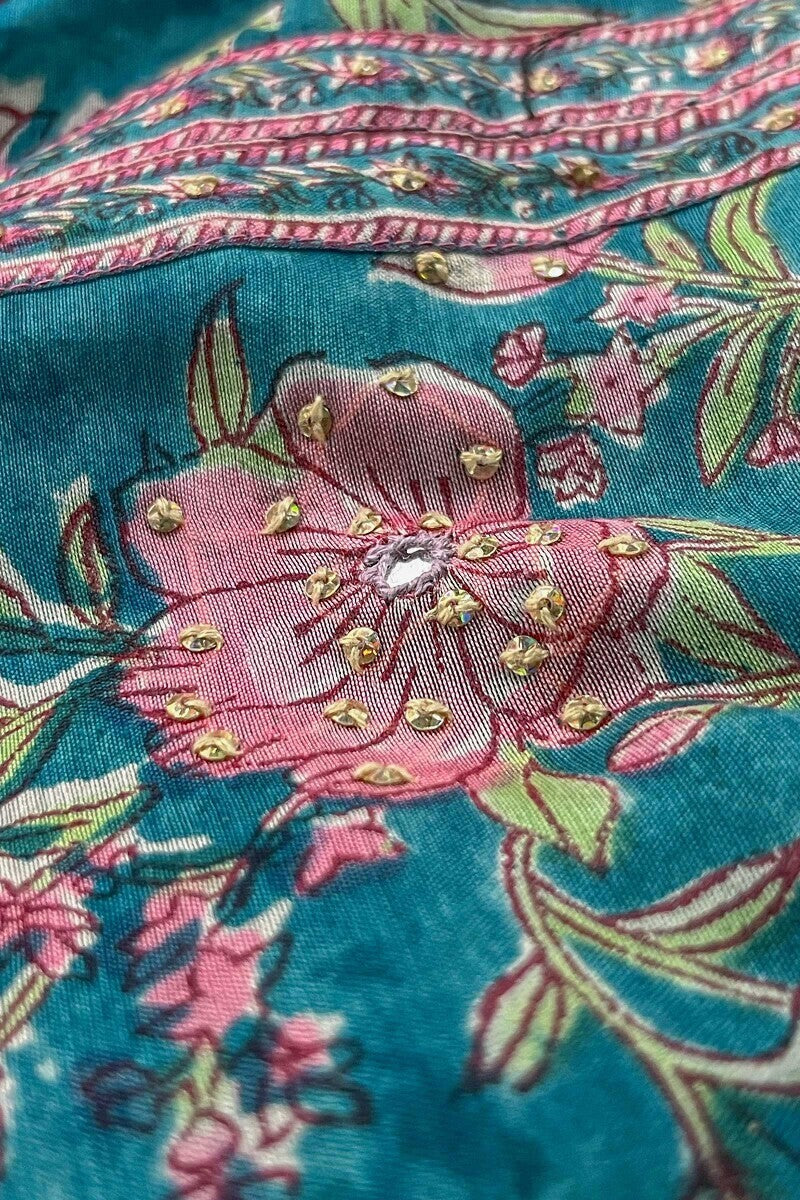 Mehrunissa Kiara Chanderi Kurta