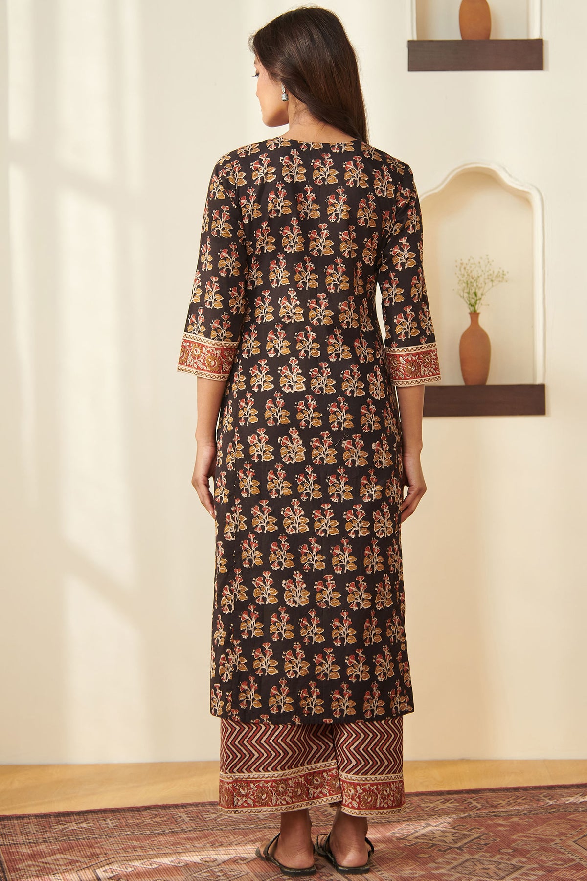 Sehra Yasmine Bagru Kurta