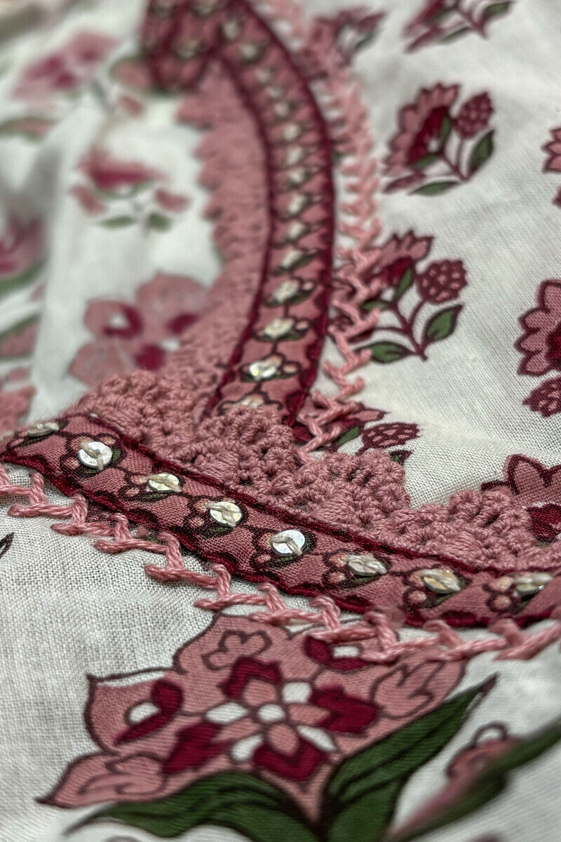 Rosheen Farhat Sanganeri Kurta