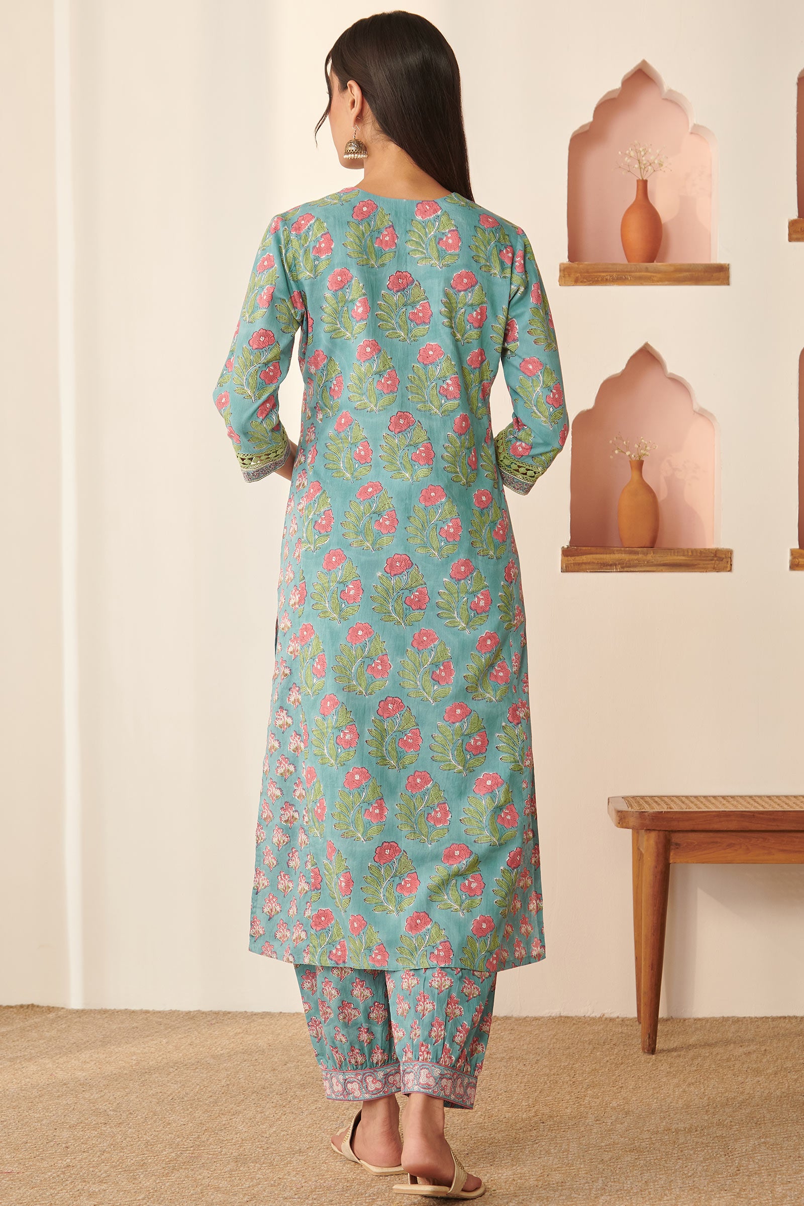 Gulbarg Armin Sanganeri Kurta