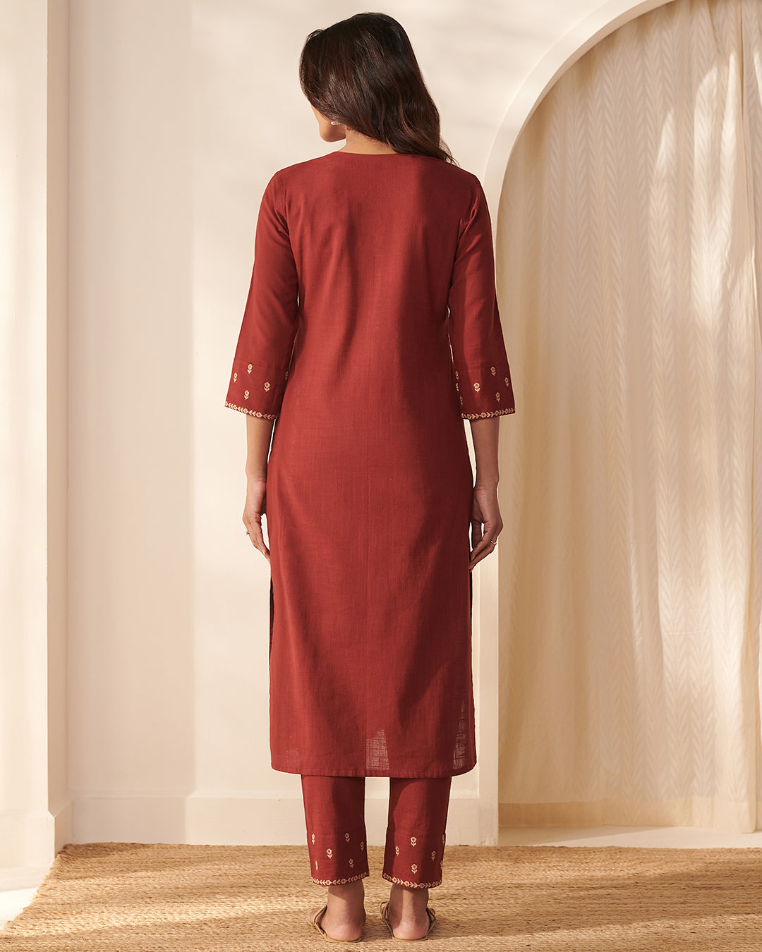 Mehraab Alya Alta Red Kurta