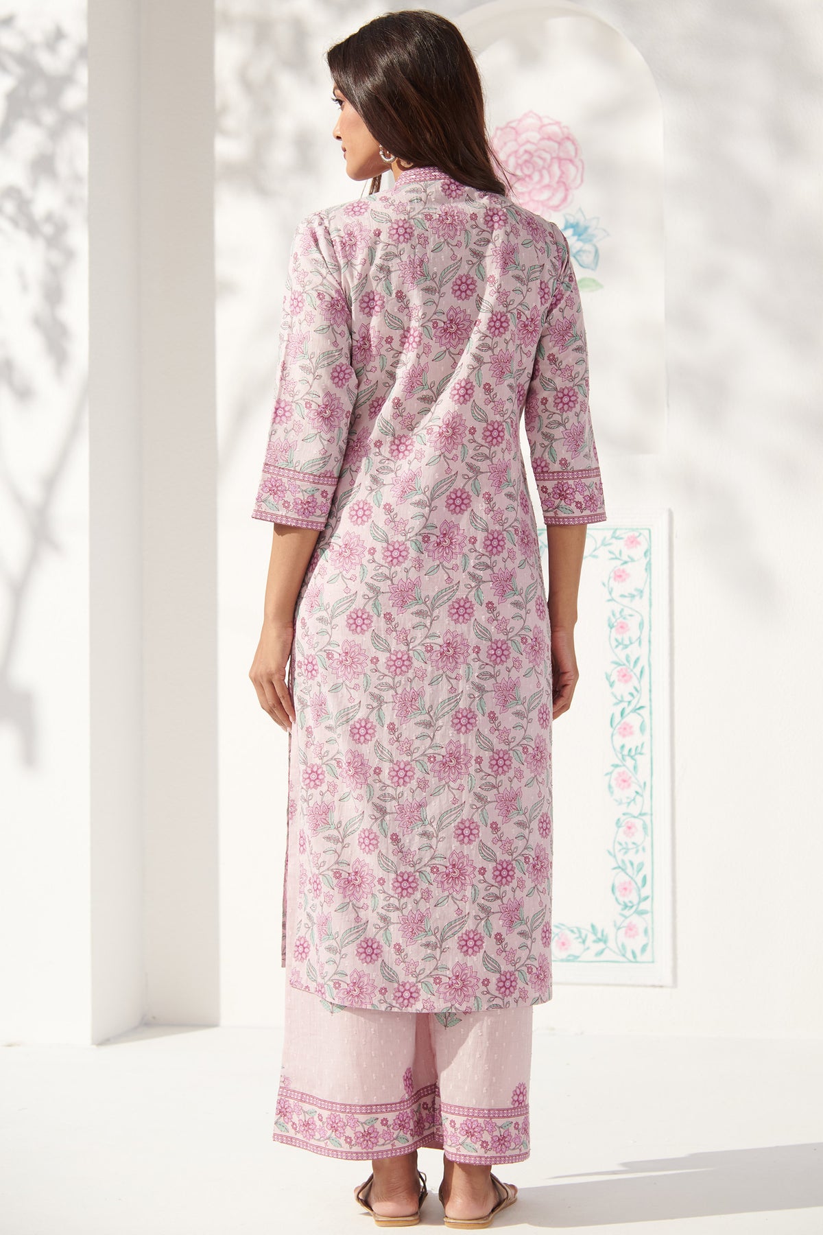 Gulbahar Mahi Sanganeri Kurta