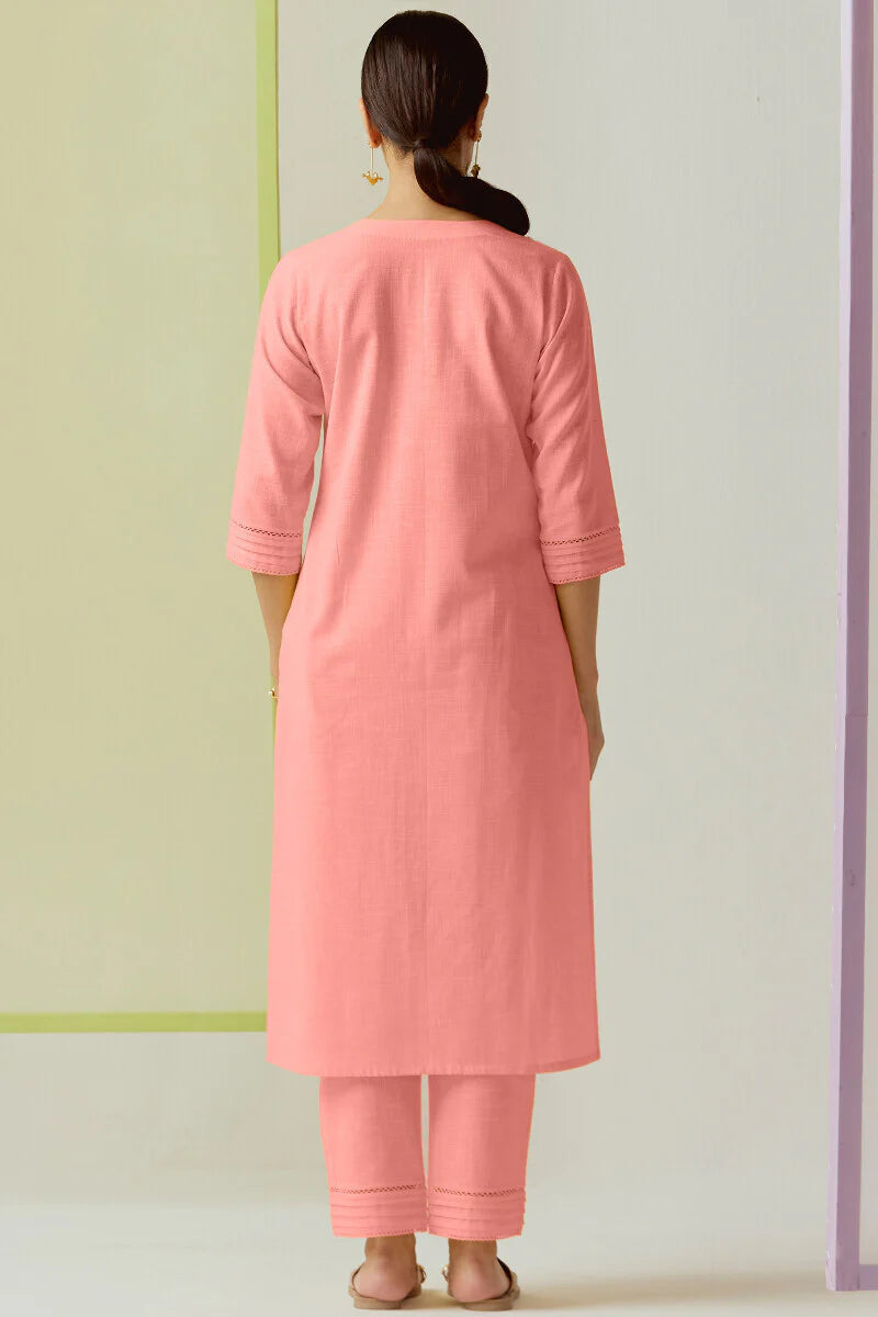 Surplus: Roza Zara Light Pink Kurta