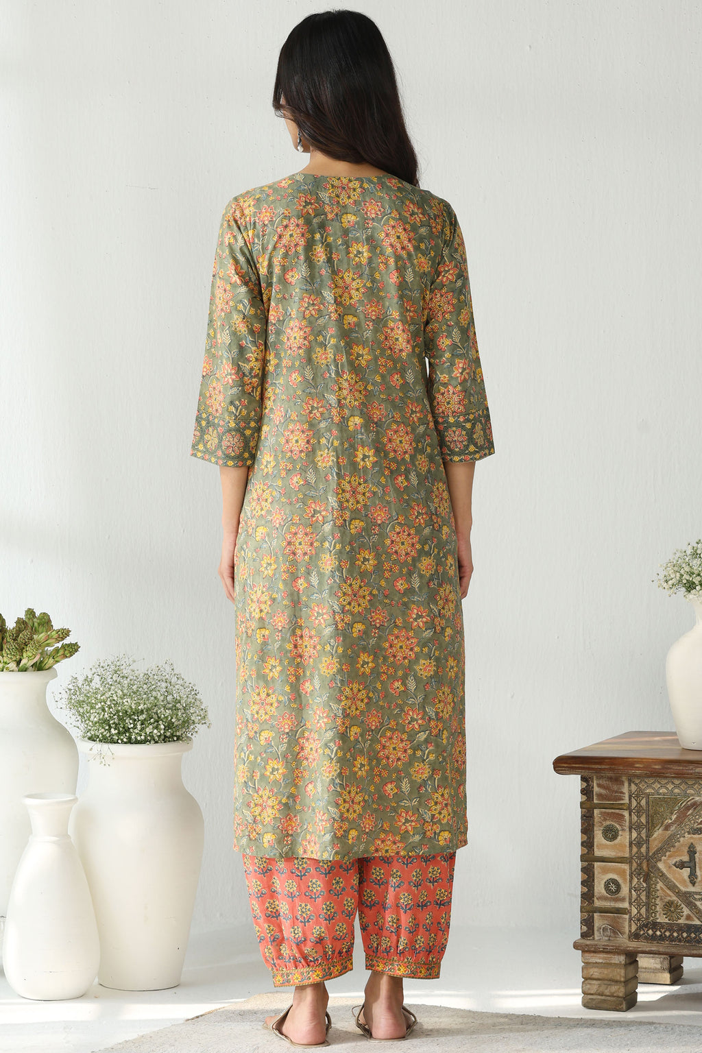 Nayanjal Zainab Sanganeri Kurta