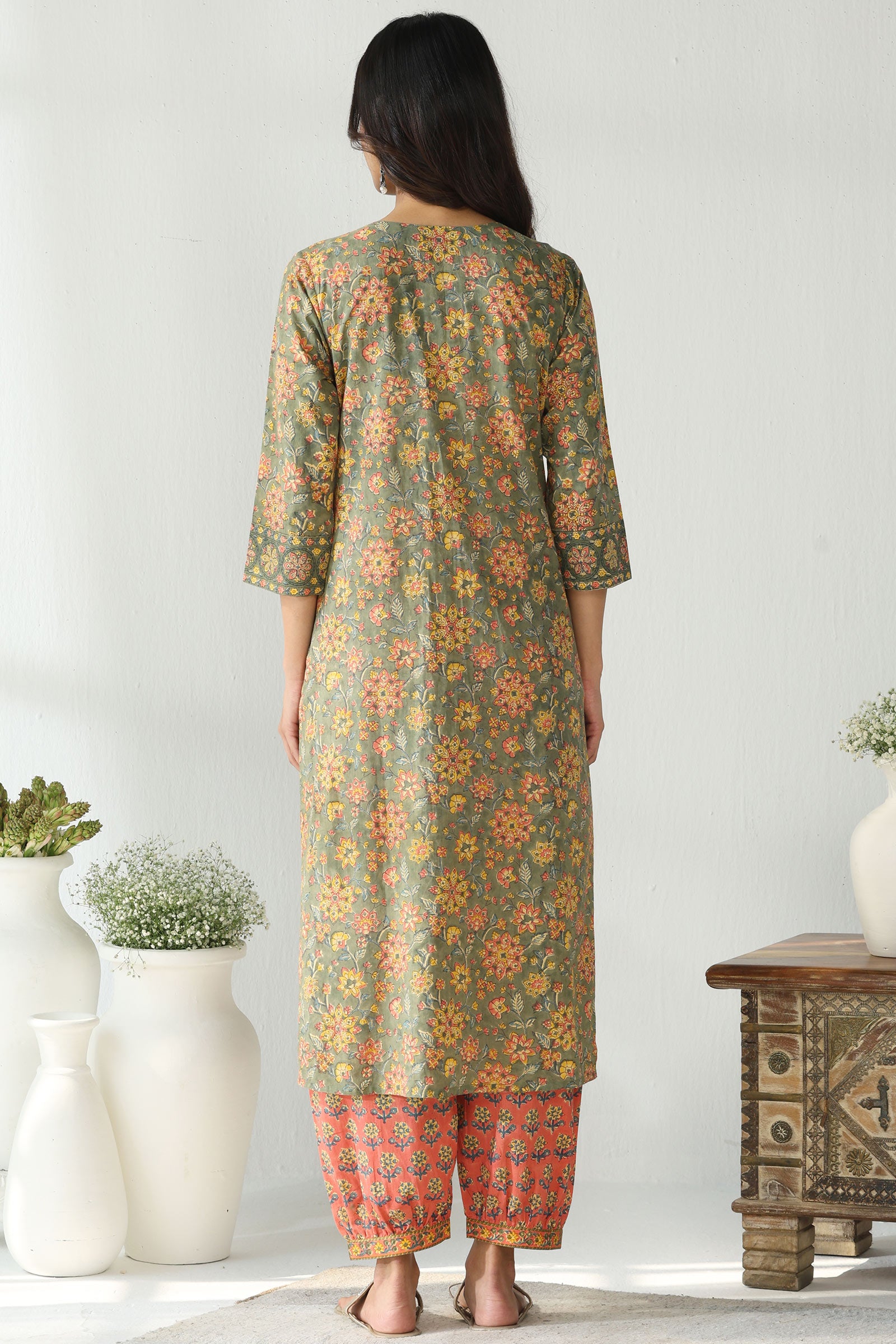 Nayanjal Zainab Sanganeri Kurta