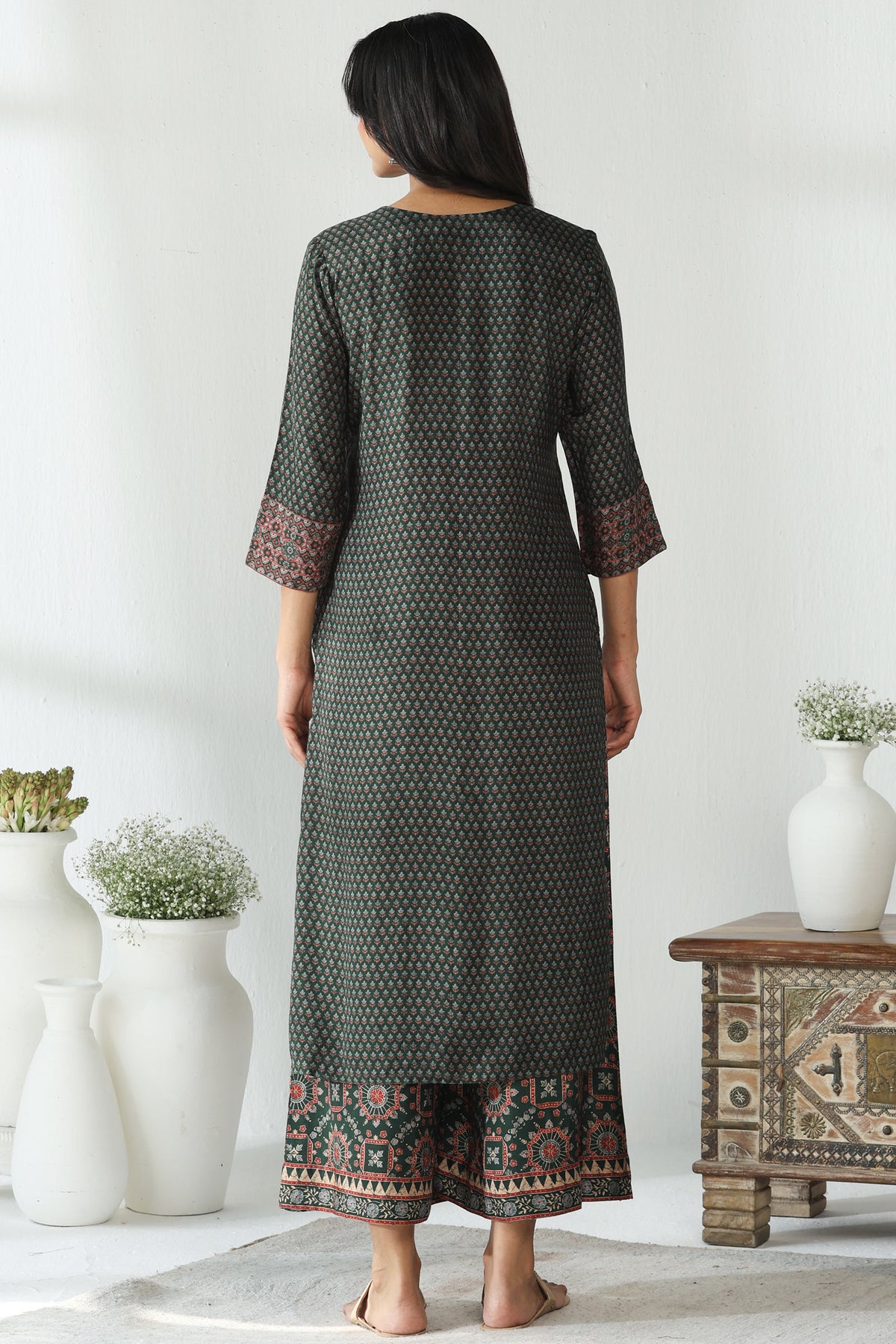 Rangrez Ziah Kurta