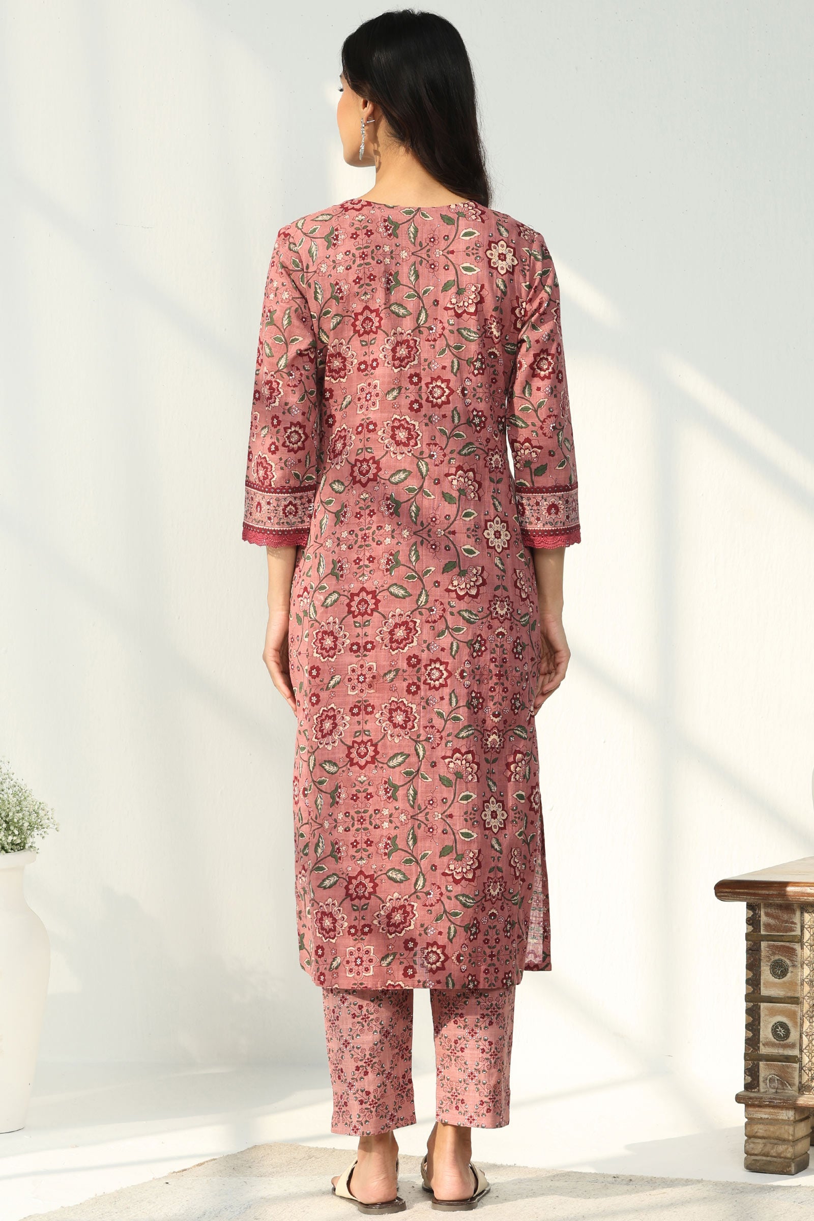 Rosheen Afra Sanganeri Kurta