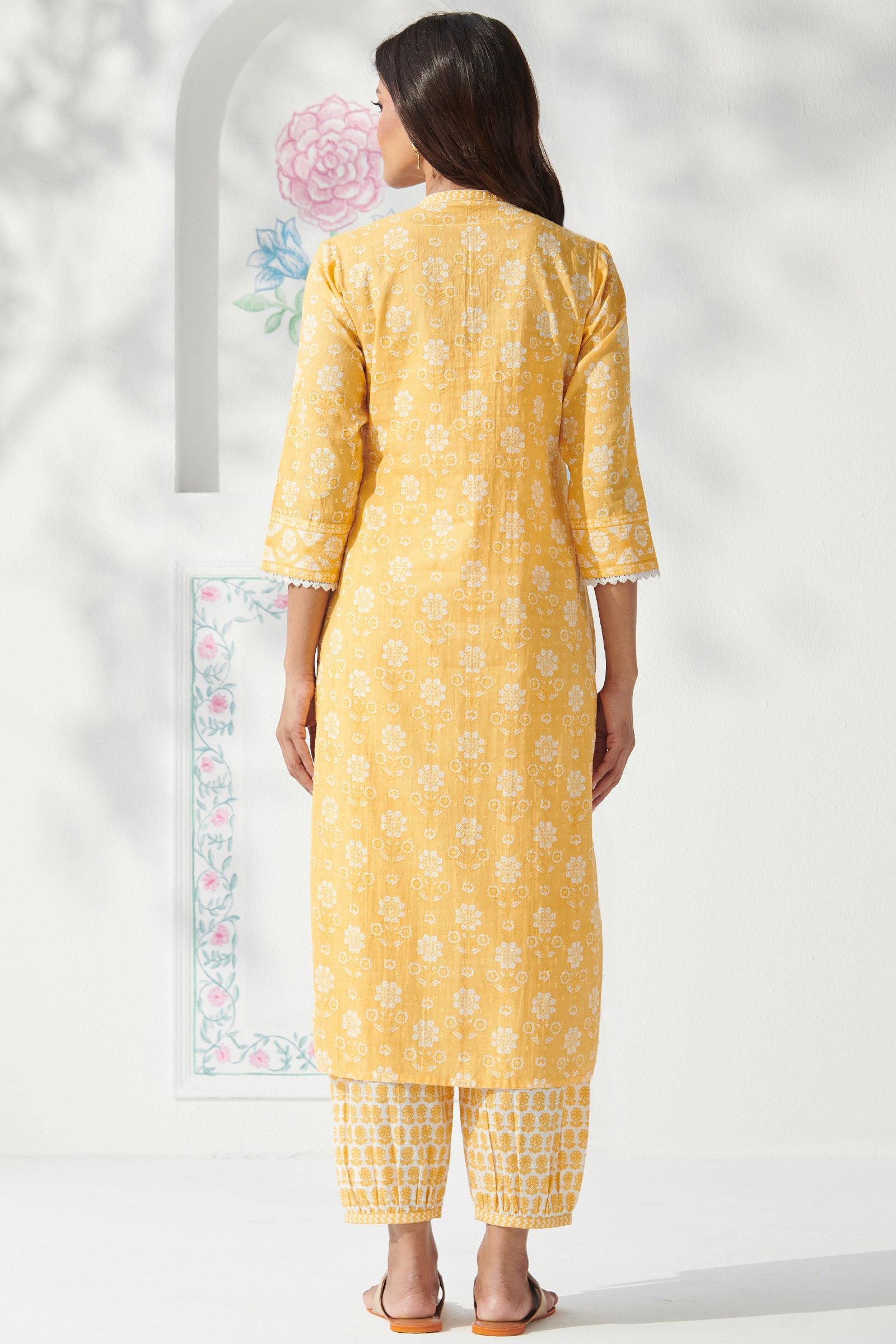 Gulbahar Pariza Sanganeri Kurta