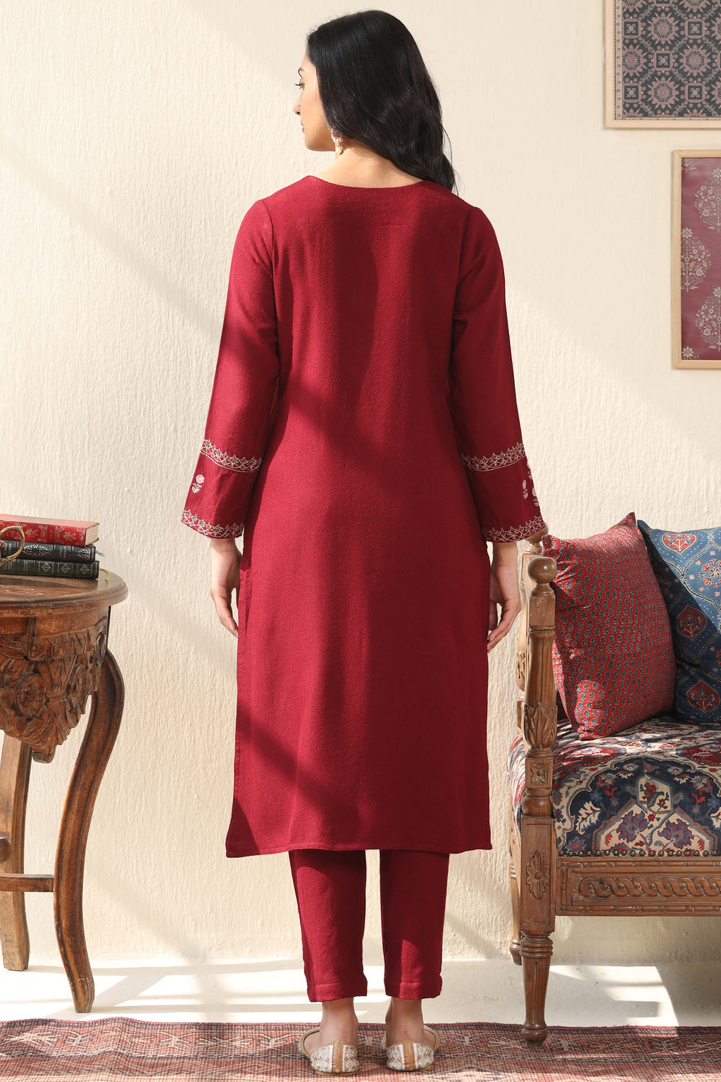 Naadirah Maheen Faux Wool Kurta