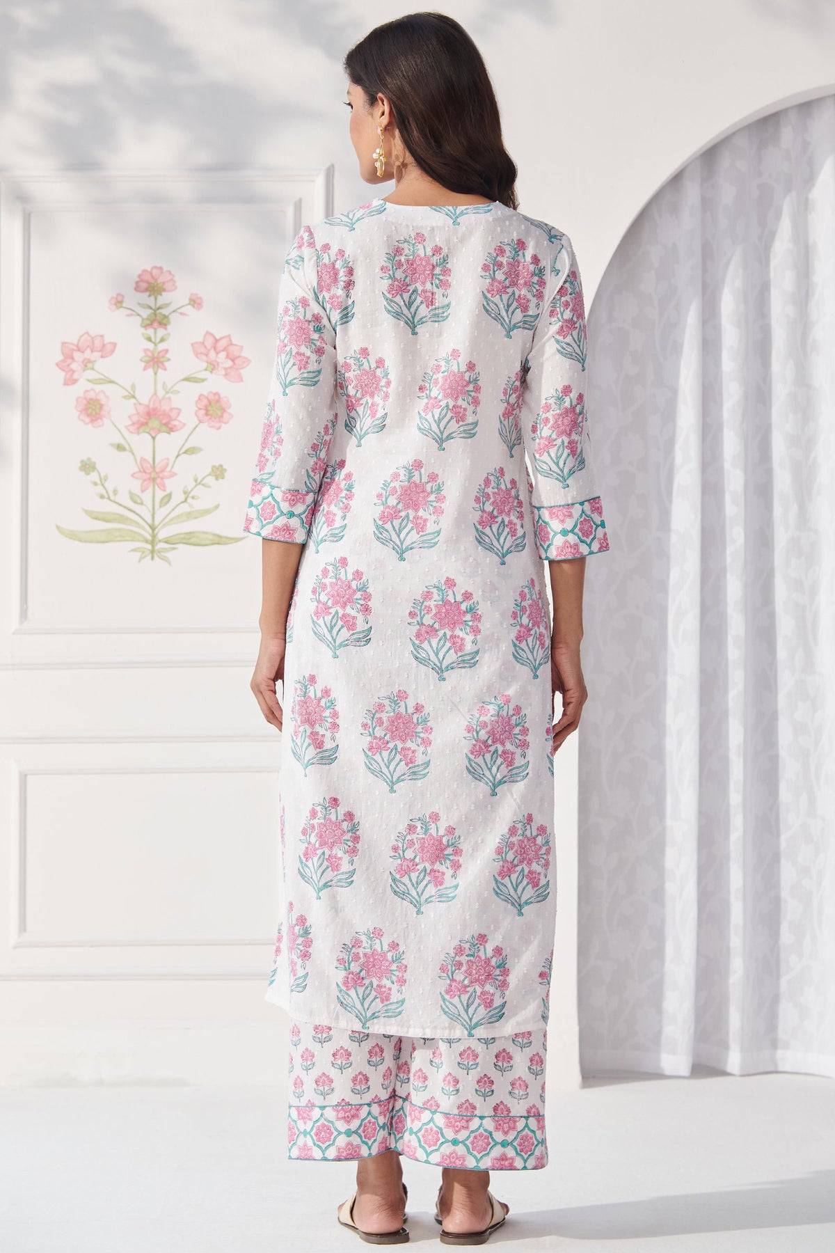 Gulbahar Sehnaz Sanganeri Kurta